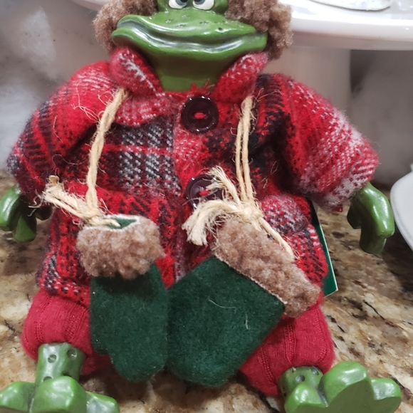 Set of 3 Russ Christmas frogs - Picture 4 of 8